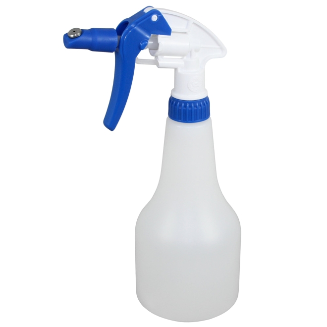 Dippsprüher 500ml, mit drehbarer NIRO-Düse, Sprühflasche zur Zitzendesinfektion