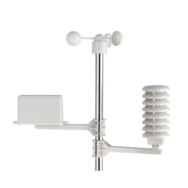 TFA Funk Wetterstation Stratos mit Thermo-Hygro-, Wind- und Regensensor