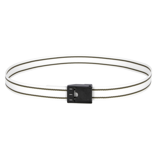 Halsmarkierungsband 130cm, weiß, mit Klemmverschluss, Nummern-Halsband für Rinder und Kühe