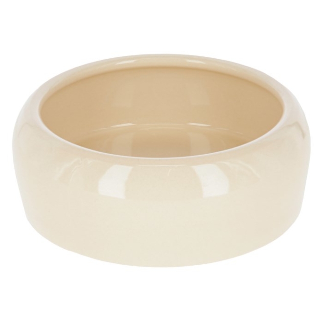 Kleintier-Fressnapf 750ml, Steintrog, Futterschale, Futtertrog für Kaninchen und Nager