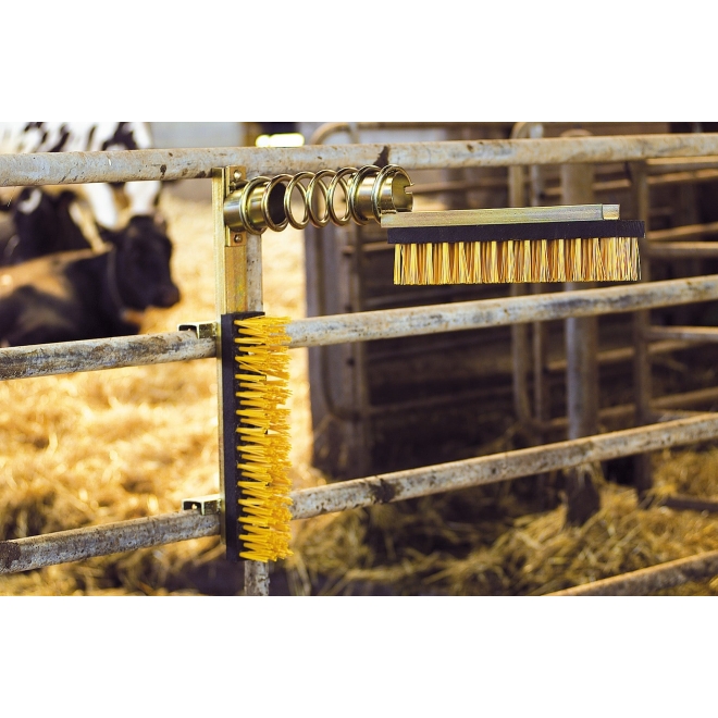 Kuhbürste COW-BRUSH, komplett, Rückenbürste für Kühe, Viehbürste für mehr Kuhkomfort