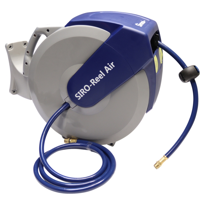 Siro-Reel Air Druckluft Schlauchtrommel mit Druckluftschlauch 3/8 Zoll - 20m