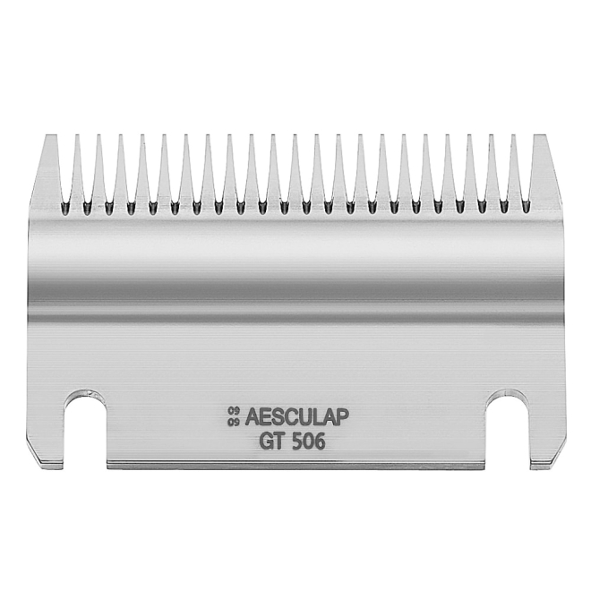Aesculap Schermesser Econom GT506, 23 Zähne, Untermesser 3mm, Schneidplatte