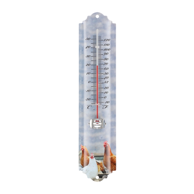 Thermometer Bauernhoftiere sortiert, Höhe ca. 30 cm
