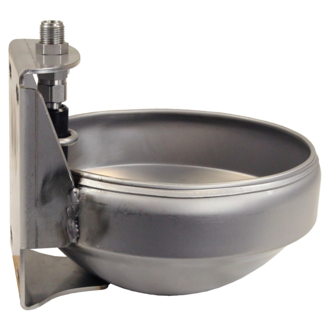 Suevia Tränkebecken Mod. 1120 mit 1/2 Zoll Edelstahl Ventil - 100.1129