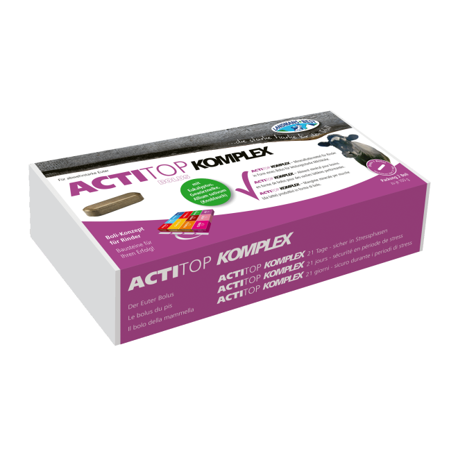ACTITOP AKUT Euter Bolus - Futterergänzung Eutergesundheit - 2 Boli à 90g
