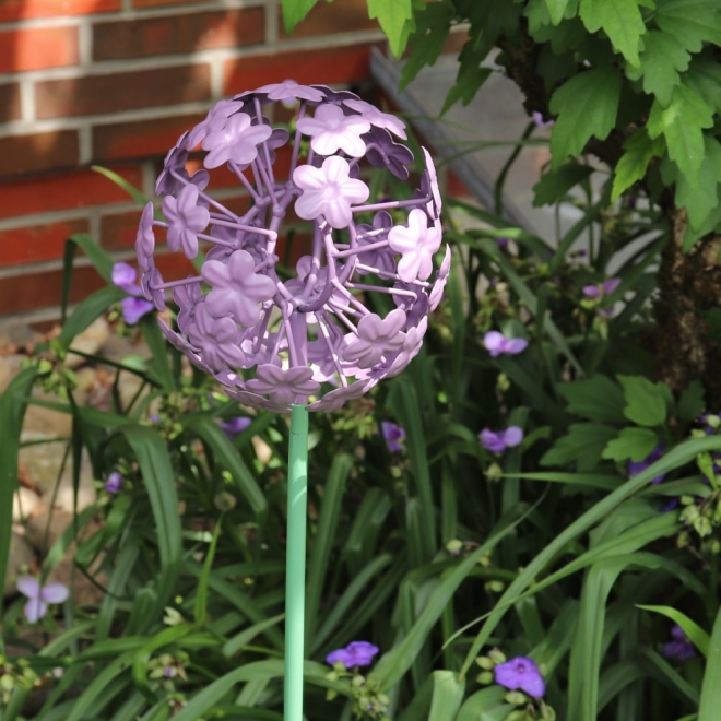 Gartenstecker Hortensie 100cm - Blumen Dekostecker aus Metall