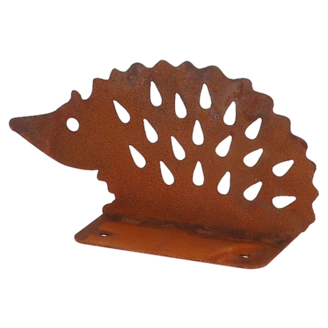 Esschert Gartenfigur Igel 19x10cm - Tier Dekofigur in Rostoptik