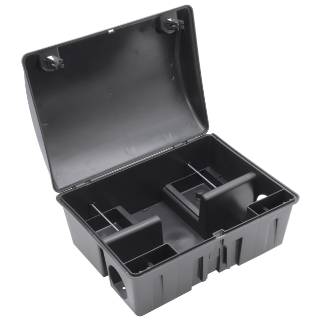 2x Köderstation Rattenbox 2er Sparset - Rattenköderstation - Köderbox für Ratten - 2 Stück