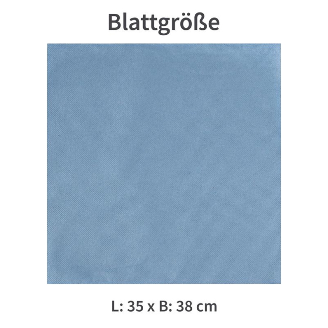 Hygoclean Putzpapier 3-lagig - Putztücher 35x38cm - 1 Rolle à 1000 Blatt