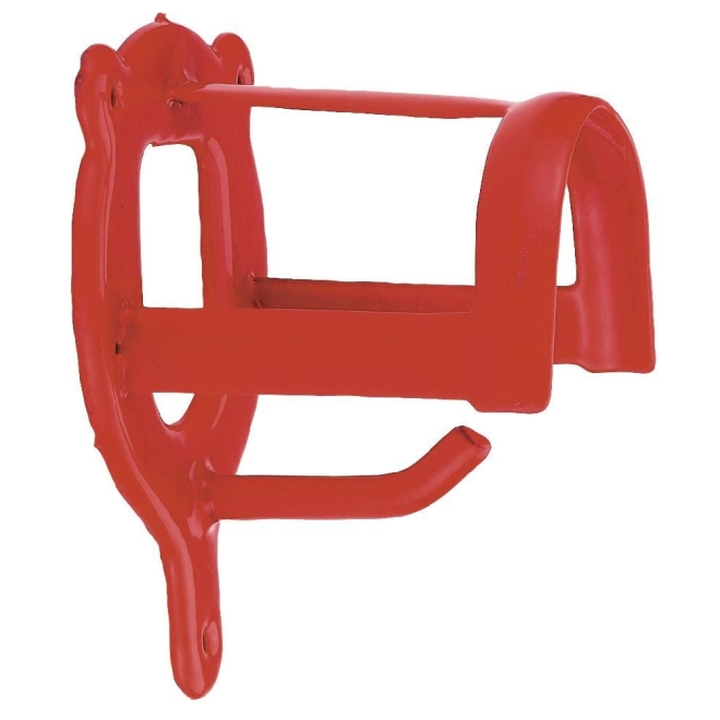 Trensenhalter aus Metall, rot, Halterung für Trensen und Zubehör