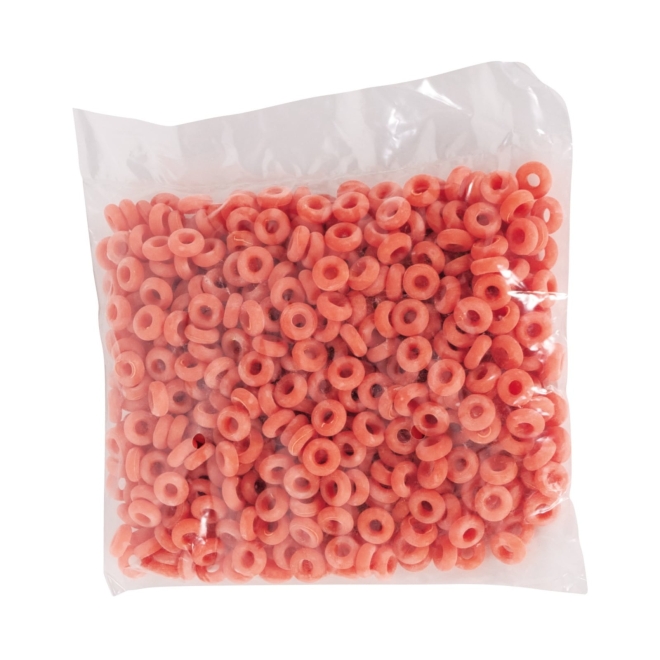 100x Gummiringe, Paragonringe zum Abklemmen von Schwänzen bei Lämmern und Ferkeln