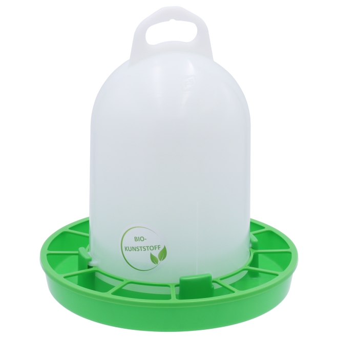 Stükerjürgen Bio Futterautomat 1kg - Geflügel Futtertrog aus biologischem Kunststoff