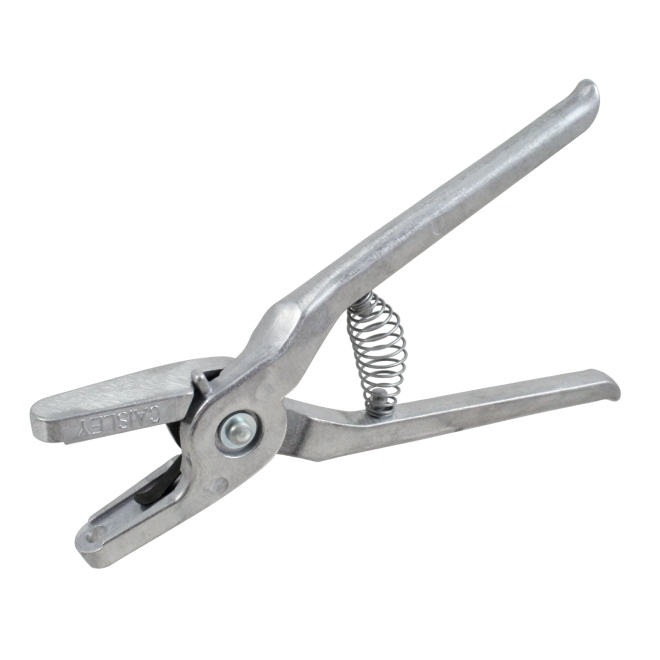 Twintag Ohrmarkenzange aus Aluminium, Zange zum Einziehen der Twintag- und PU-Twin-Ohrmarken