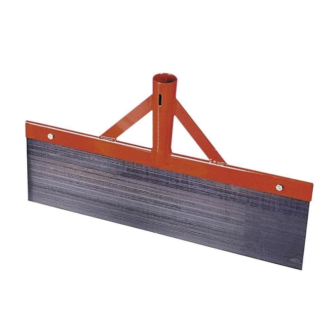 Stoßscharre 50cm, Stallkratzer mit 1mm Federstahlblech, zur Reinigung des Laufstalles, ohne Stiel