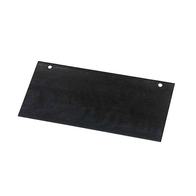Ersatzblech 50cm für Stoßscharre, 1mm Federstahlblech für Stallkratzer