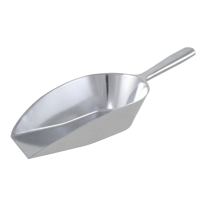 Wilesco Abwiegeschaufel 54g, 145mm, Aluminium Futterschaufel mit Außengriff