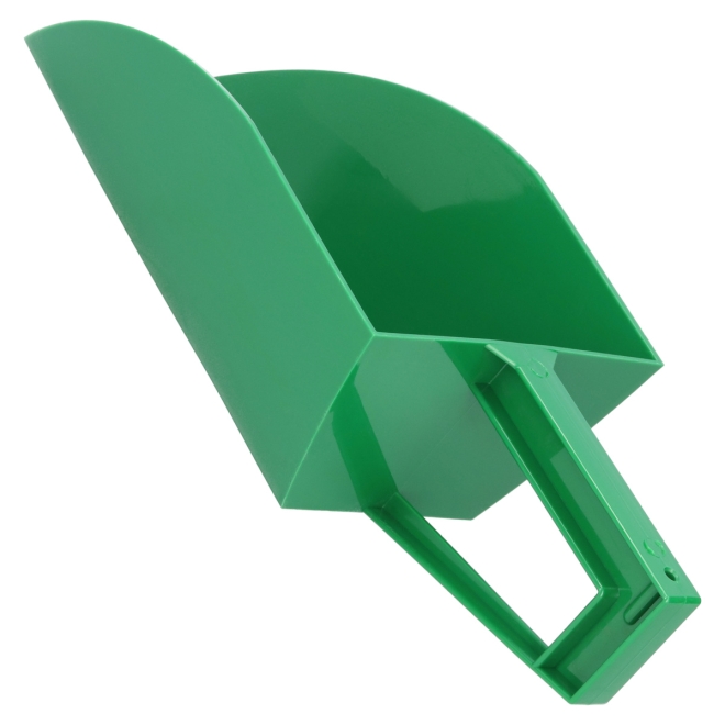 Gewa Futterschaufel 1kg mit Außengriff - Schaufel für Futtermittel - Farben variieren