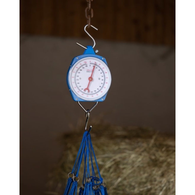Zeigerschnellwaage 100kg - 500g-Schritte - Futterwaage, Heuwaage, Werkstattwaage