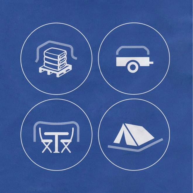 Lankotex multi-TARP Standard 4x6m grün, Schutz- und Abdeckplane mit Aluminiumösen, HDPE / LDPE