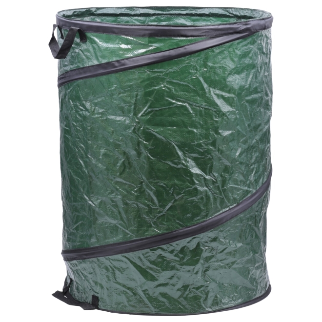 Pop-Up Laubsack 180 Liter, Gartensack, Abfallsack, Rasensack, Sack Ø55x75cm (XL)