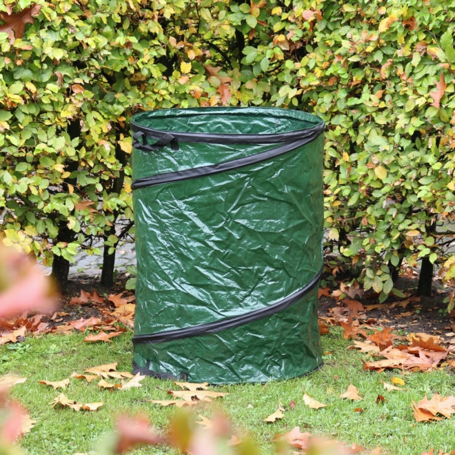 Pop-Up Laubsack 180 Liter, Gartensack, Abfallsack, Rasensack, Sack Ø55x75cm (XL)