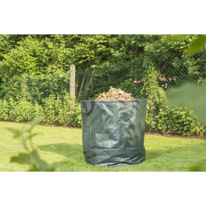 Windhager Laubsack XXL 270 Liter, Ø68x75cm, Gartensack für Laub und Gartenabfälle