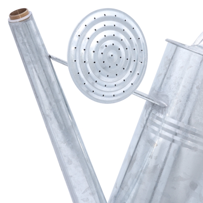 Zinkgießkanne 10 Liter, Metall Gießkanne, Dekogießkanne, Blumengießkanne