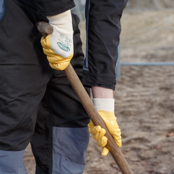 Stronghand Arbeitshandschuhe Yellowstar - Gartenhandschuhe - Größe 7/S