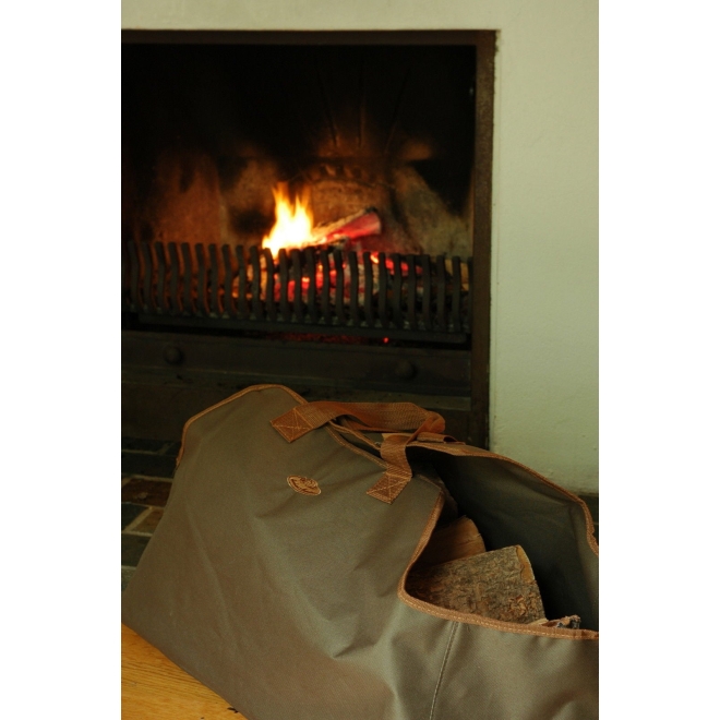 Esschert Design Kaminholz-Tragetasche, Kaminholztasche GT22