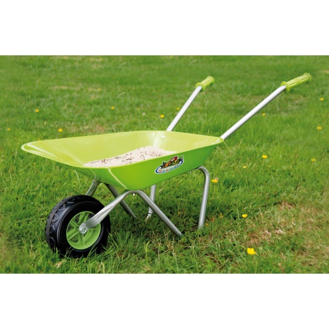 Esschert Design Kinderschubkarre KG97, grün, Metall, Schubkarre für Kinder