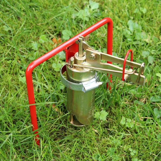 Halterung für Wühlmausschussfalle, Halter für Wühlmausschussgerät, Selbstschusshalter
