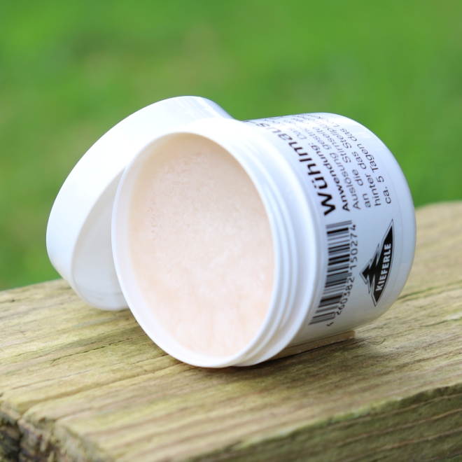 Kieferle Wühlmauslockmittel 75g, Lockstoff für Wühlmausschussfallen und Wühlmausschussgeräte