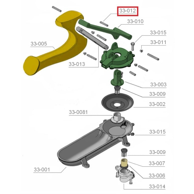 5x OASE Spannstifte für Weidepumpe 75 und 75-E, Ersatzteil-Nr. 012-813