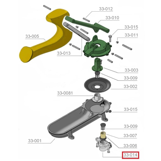 OASE Krümmer, Anschlussstück für Weidepumpe 75 und 75-E, Ersatzteil-Nr. 010-022