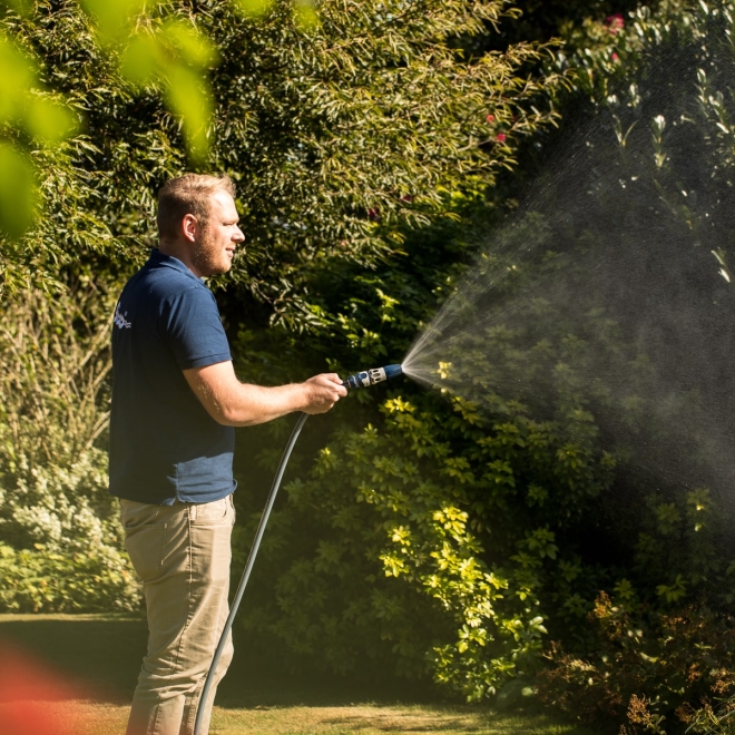 Siro Soft Spritzdüse - Sprüdüse mit Soft-Grip Struktur - Brause für Gartenschläuche