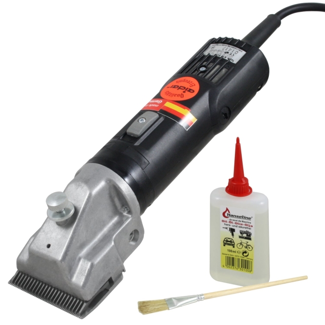 Eider Pferdeschermaschine EG 519 - PROFI PFERD + Schermessersatz R6 (extra fein)
