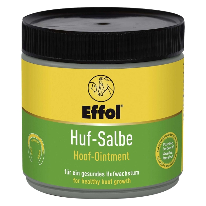Effol Hufsalbe 500ml, schwarz, für ein gesundes Hufwachstum, desinfizierende Wirkung