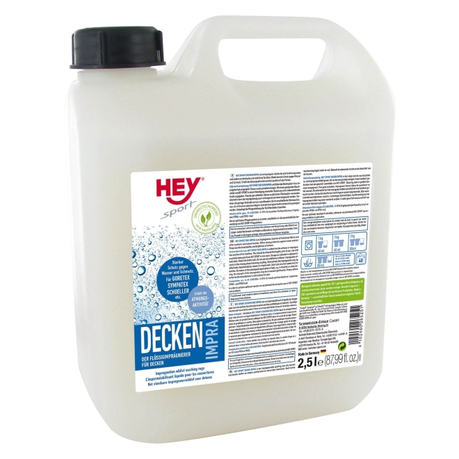 HEY Sport Decken-Impra Wash-In 2,5 Liter, Imprägnierung für Pferdedecken