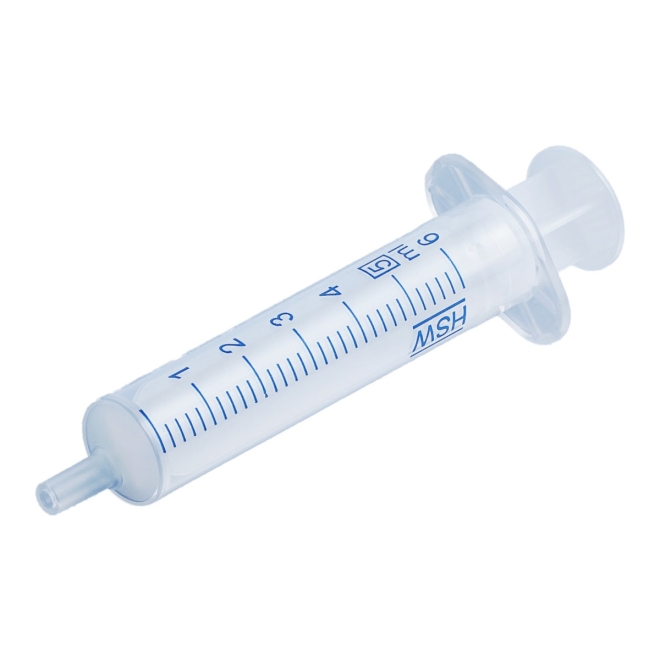 HSW Henke-Ject Einmalspritzen 5ml - sterile Veterinärspritzen - 100 Stück