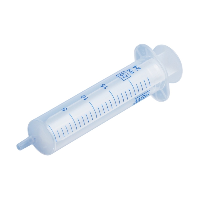 HSW Henke-Ject Einmalspritzen 20ml - sterile Veterinärspritzen - 100 Stück