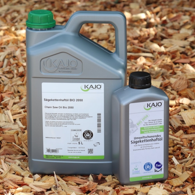 Kajo Sägeketten Haftöl BIO 2050 5 Liter - Haftöl für Motorsägen & Elektrosägen