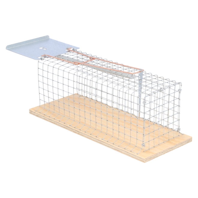Drahtkasten Rattenfalle Alive - 1 Eingang - Drahtkäfig Lebendfalle für Ratten