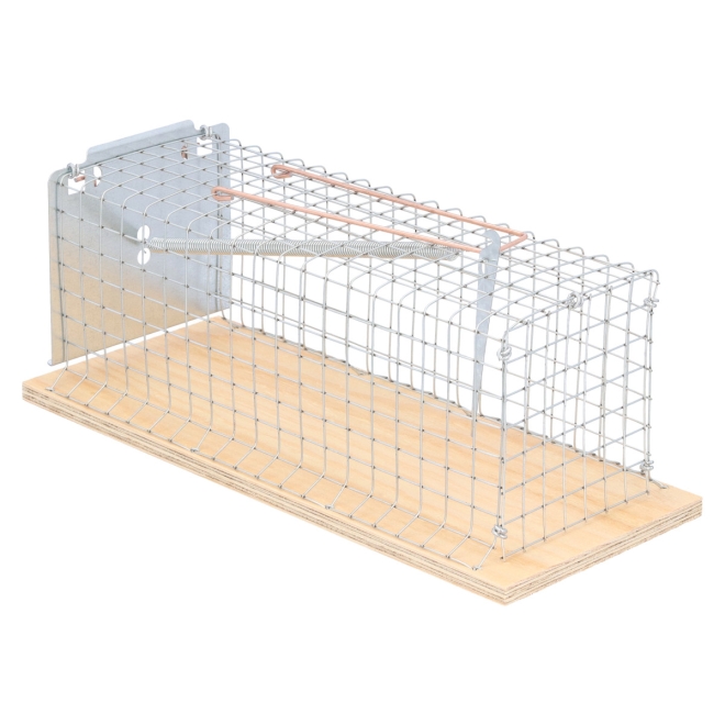 Drahtkasten Rattenfalle Alive - 1 Eingang - Drahtkäfig Lebendfalle für Ratten