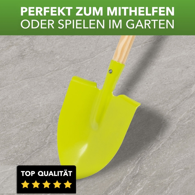 Kinder Spitzspaten Metall - kleiner Spaten für Kinder - Kinderspaten farblich sortiert