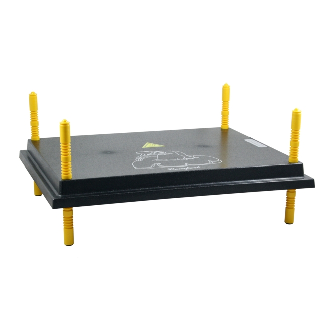 Küken-Wärmeplatte Comfort 40x50cm, 46 Watt, Heizplatte für die Kükenaufzucht