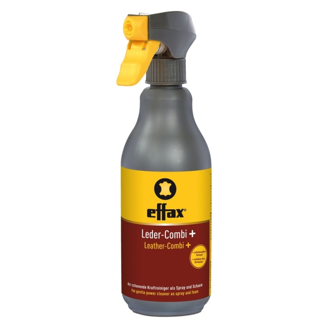 Effax Leder-Combi+ 500ml, Intensivreiniger für Leder mit Schimmelfrei-Formel