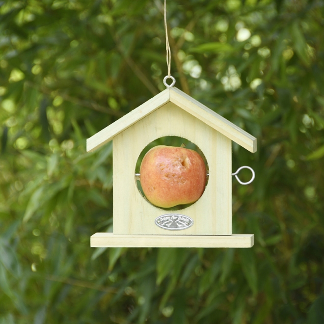 Esschert Design Futterhaus Apfelhäuschen, Futterstation, Futterstelle, Vogelhaus, sortiert, FB12