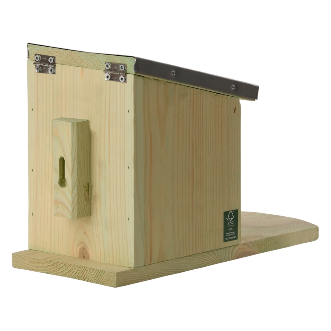 Esschert Design Eichhörnchen Futterhaus, Futterautomat, Futterstation für Eichhörnchen, WA09