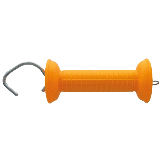 Lister Torgriff WZ600, NEON ORANGE, mit Haken, einfache Zugfeder, breiter Handschutz